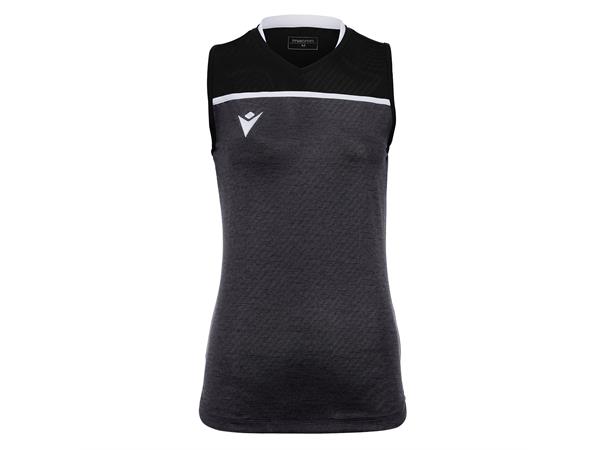 Thallium Shirt Woman SL BLK/WHT 3XS Teknisk armløs volleyballdrakt for dame 
