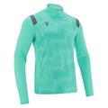 Purus 1/4 Zip Top TRQ/GRY 5XL Teknisk treningsgenser - Unisex