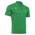 Draco Hero Polo GRN/WHT XXS Poloskjorte i elastisk stoff