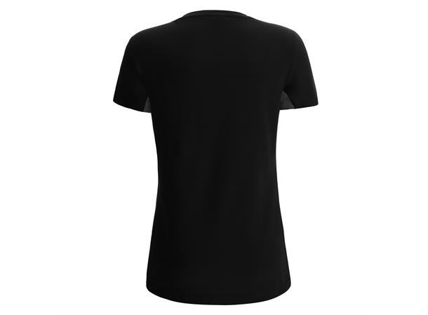 Lute Womens Cotton T-shirt BLK/ANT XS T-skjorte med feminint snitt 