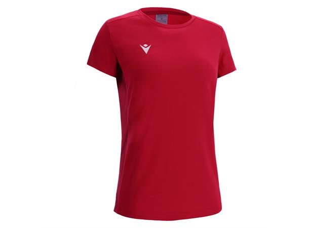 Lute Womens Cotton T-shirt RED S T-skjorte med feminint snitt 