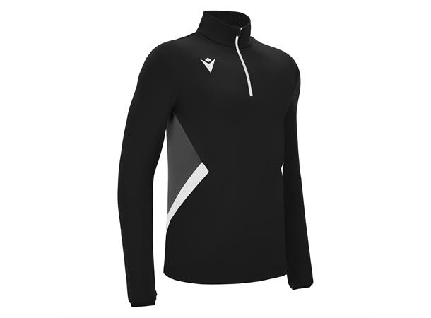 Piave 1/4 Zip Top BLK/WHT 3XS Teknisk treningsgenser - Unisex 