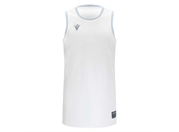 Plutonium Basket Shirt WHT XS Teknisk basketdrakt i Eco tekstil 