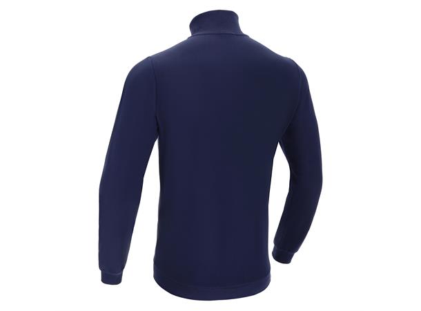 Beat Full Zip Sweathshirt NAV S Fritidsjakke i børstet fleece - Unisex 
