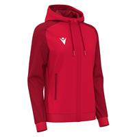 Atlas Hooded Jacket Full Zip W RED 3XS Teknisk full zip hettejakke til dame