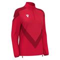 Anora Training 1/4 Zip Top W RED L Teknisk treningsgenser  til dame