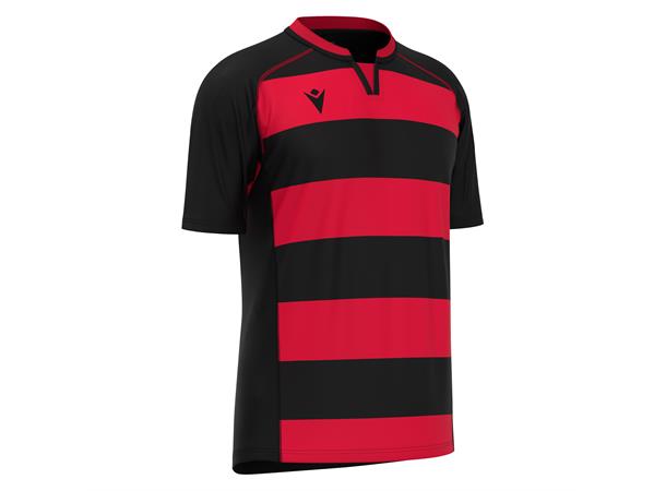 Alabaster shirt BLK/RED 3XS Teknisk kamp og treningsdrakt - Unisex 