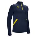 Fraser 1/4 Zip Top NAV/YEL 3XS Teknisk treningsgenser - Unisex