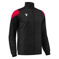 Prometheus Full Zip Top BLK/RED XS Teknisk reisejakke - Unisex