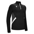 Fraser 1/4 Zip Top BLK/WHT XXS Teknisk treningsgenser - Unisex