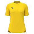 Zyra Womans shirt YEL XXL Teknisk trenings T-skjorte til dame