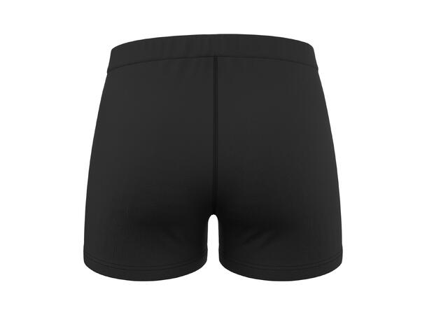 Flower Shorts BLK XS Løpe Shorts - Dame 